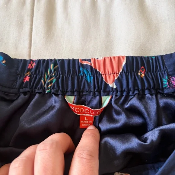 🩵ModCloth💙 Navy Circle/Swing skirt - Picture 5 of 7